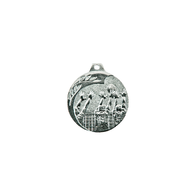NP08/S medal srebro 40mm - siatkówka