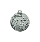 NP08/S medal srebro 40mm - siatkówka