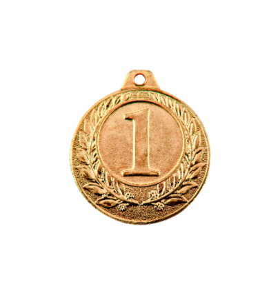 NP11/G medal złoto 40mm - numer 1