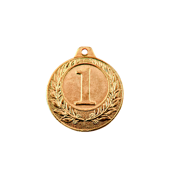 NP11/G medal złoto 40mm - numer 1