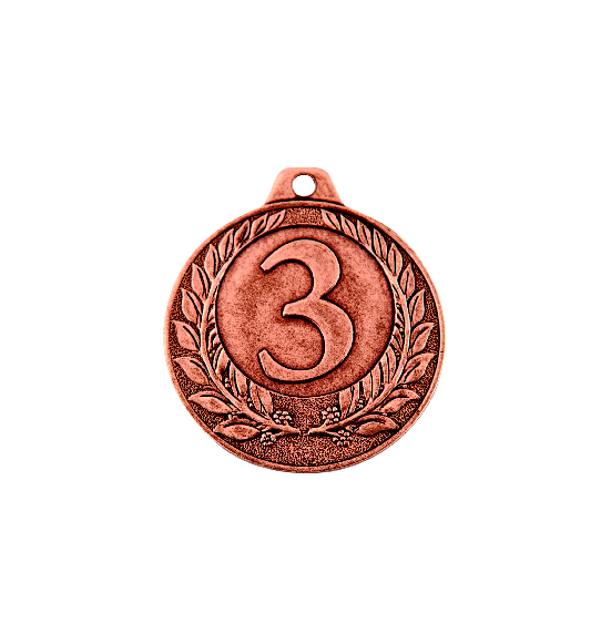 NP13/B medal brąz 40mm - numer 3