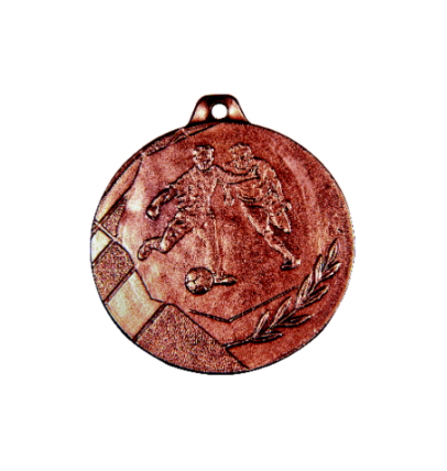K4 Medal Piłka Nożna 5cm brąz