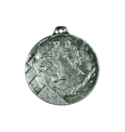K4 Medal Piłka Nożna 5cm srebro