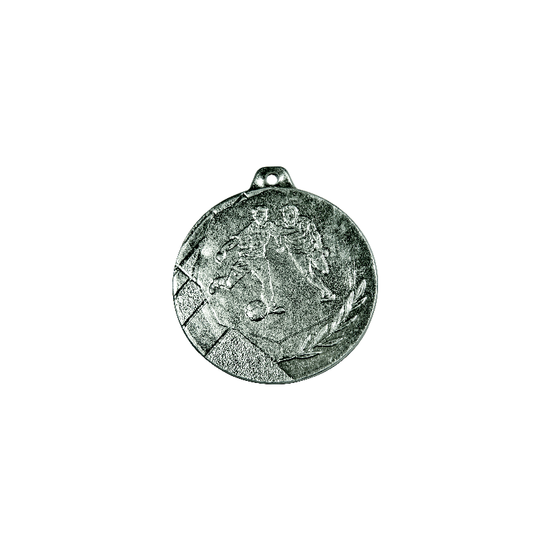 K4 Medal Piłka Nożna 5cm srebro