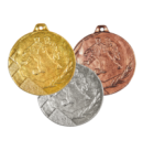 K4 Medal Piłka Nożna 5cm srebro