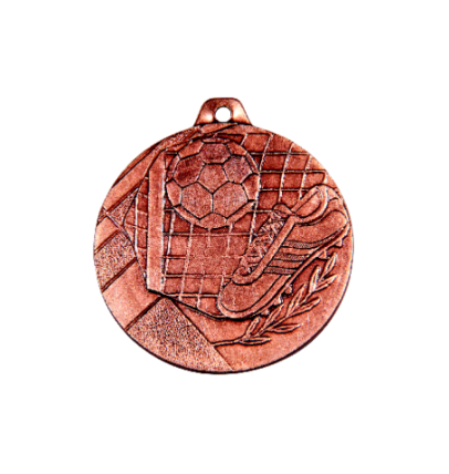 K5 Medal Piłka Nożna brąz 5cm