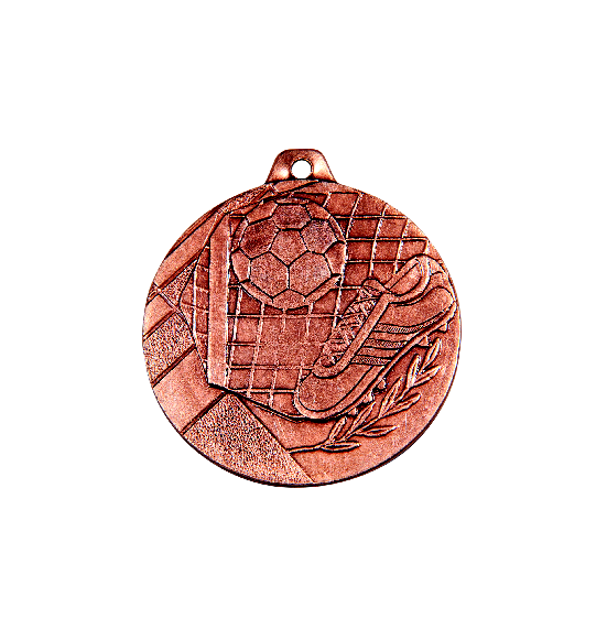 K5 Medal Piłka Nożna brąz 5cm