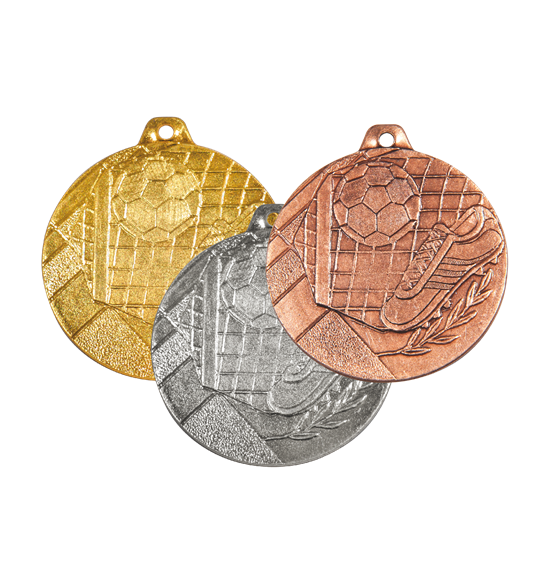 K5 Medal Piłka Nożna brąz 5cm