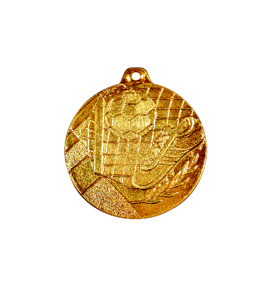 K5 Medal Piłka Nożna złoto 5cm
