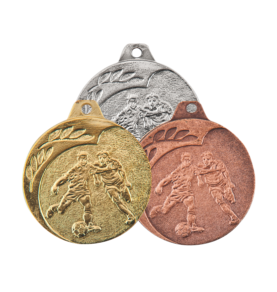 NP06/G medal złoto 40mm - piłka nożna