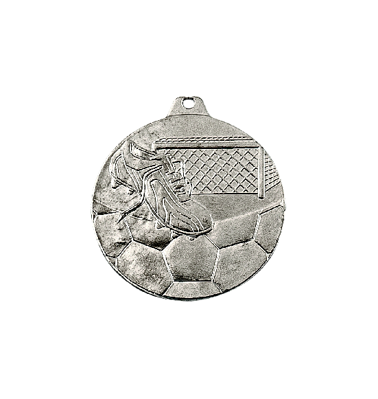 OT5/S medal srebro 50mm - piłka nożna