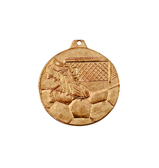OT5/Z medal złoto 50mm - piłka nożna