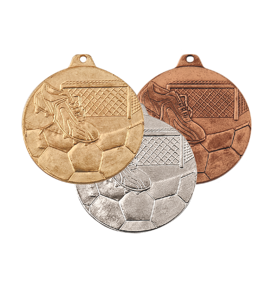 OT5/Z medal złoto 50mm - piłka nożna
