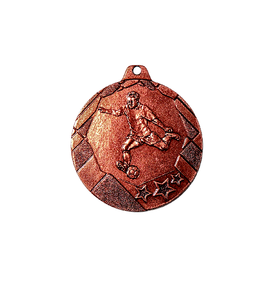 OT6/B medal brąz 50mm - piłka nożna