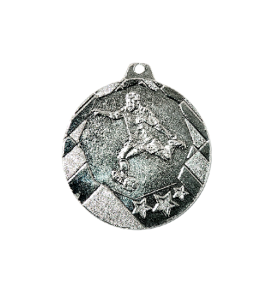 OT6/S medal srebro 50mm - piłka nożna