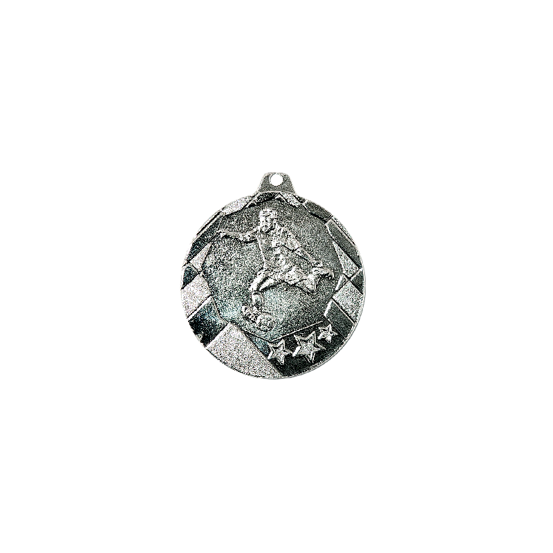 OT6/S medal srebro 50mm - piłka nożna