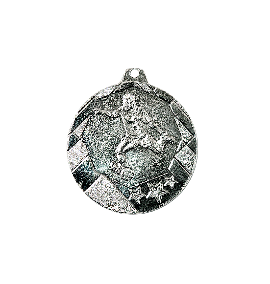 OT6/S medal srebro 50mm - piłka nożna