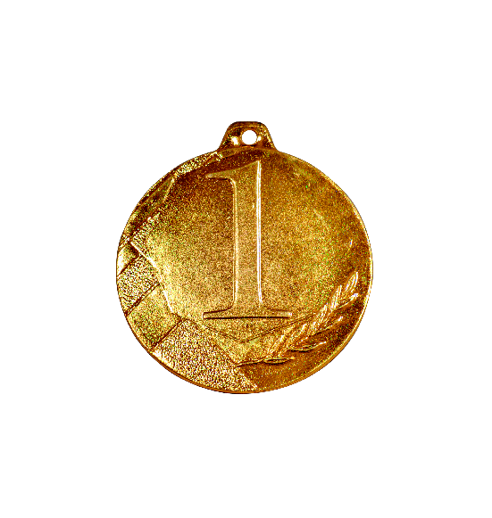 K1/50mm medal złoto NUMER 1