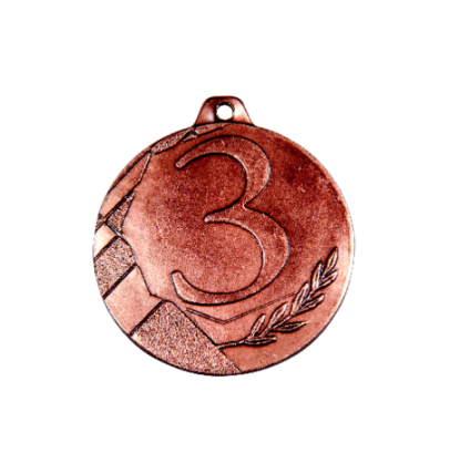 K3/50mm medal brąz NUMER 3