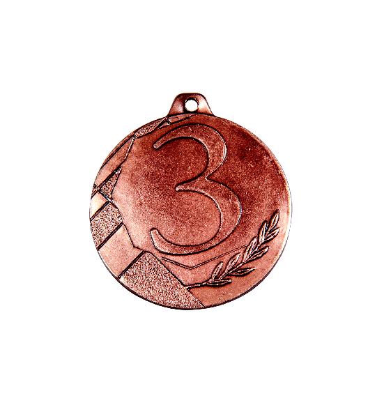 K3/50mm medal brąz NUMER 3