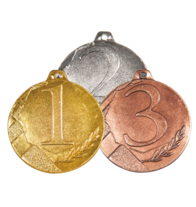 K3/50mm medal brąz NUMER 3