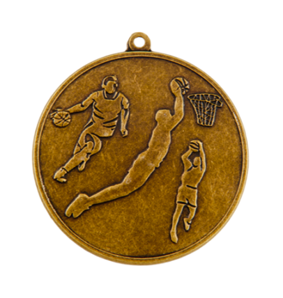 M27 Koszykówka medal brąz 50mm /M28/