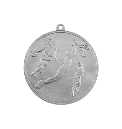 M27 Koszykówka medal srebro 50mm /M28/