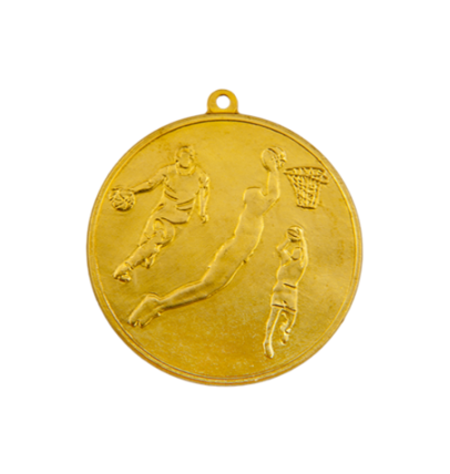 M27 Koszykówka medal złoto 50mm /M28/