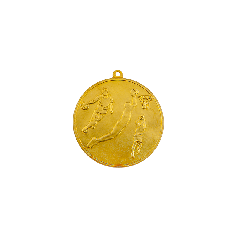 M27 Koszykówka medal złoto 50mm /M28/