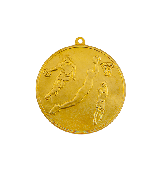 M27 Koszykówka medal złoto 50mm /M28/