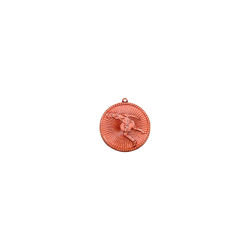 E13 brąz medal piłka nożna 50mm