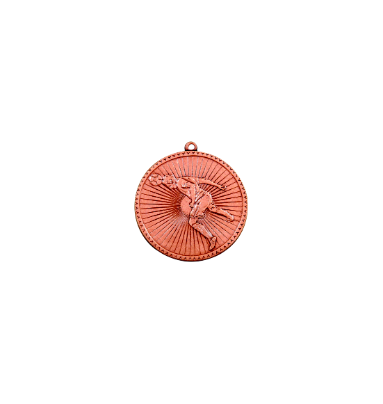 E13 brąz medal piłka nożna 50mm