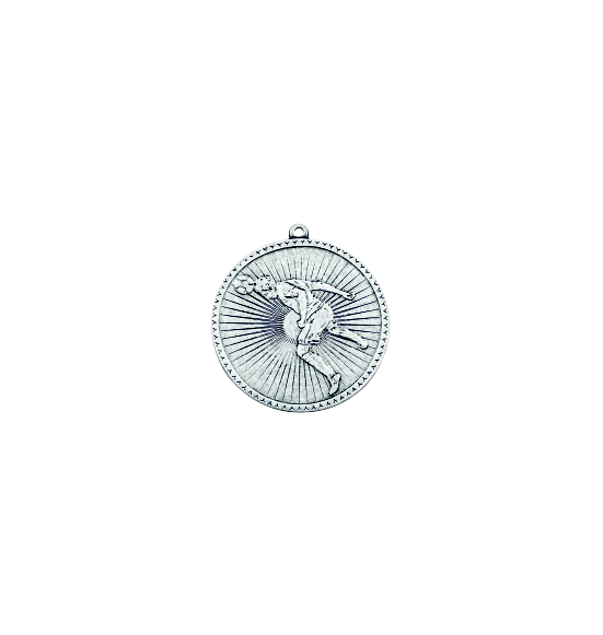 E13 srebro medal piłka nożna 50mm