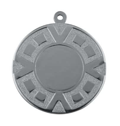 MD03 srebro medal 50mm