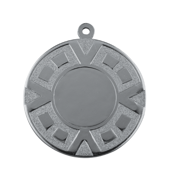 MD03 srebro medal 50mm