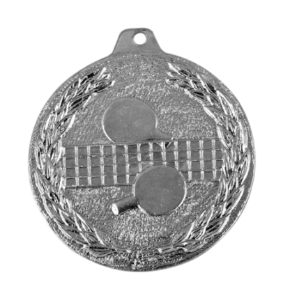 G17 medal Tenis stołowy srebro 50mm