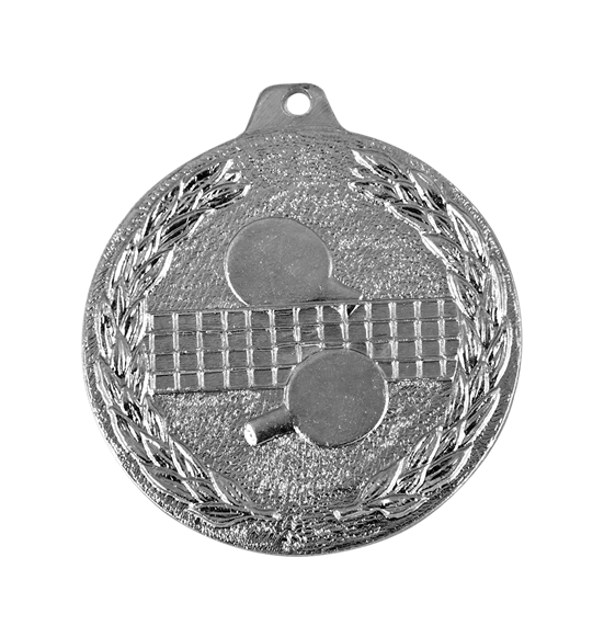 G17 medal Tenis stołowy srebro 50mm