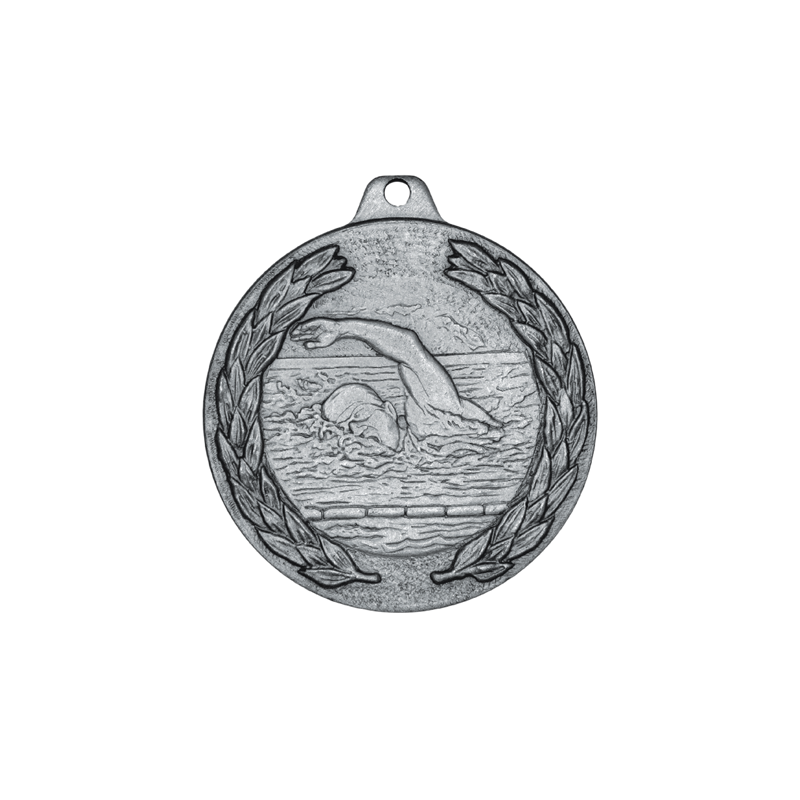 G3 medal Pływanie srebro 50mm
