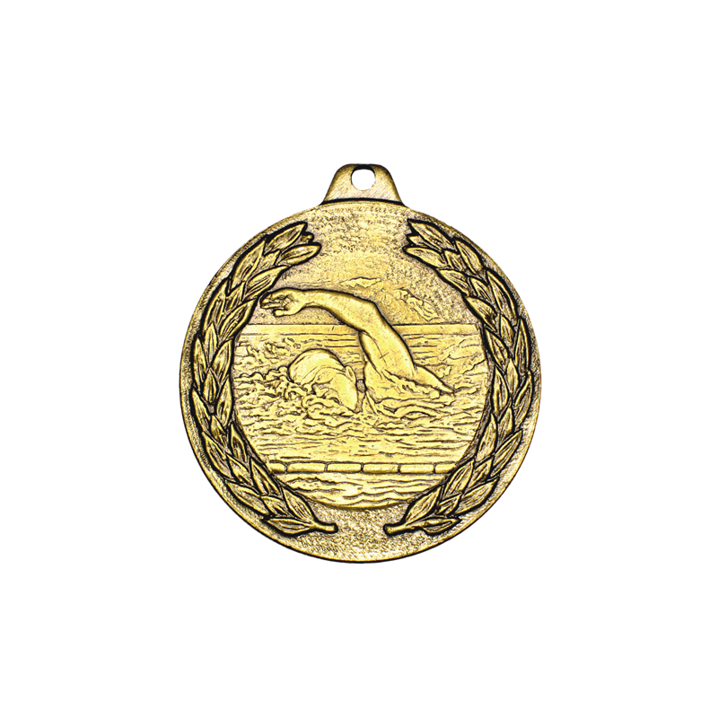 G3 medal Pływanie złoto 50mm