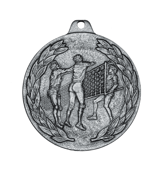 G5 medal Siatkówka srebro 50mm