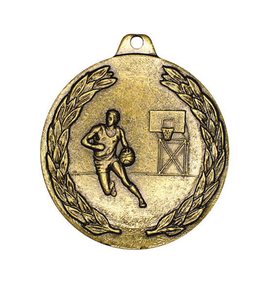 G6 medal Koszykówka brąz 50mm