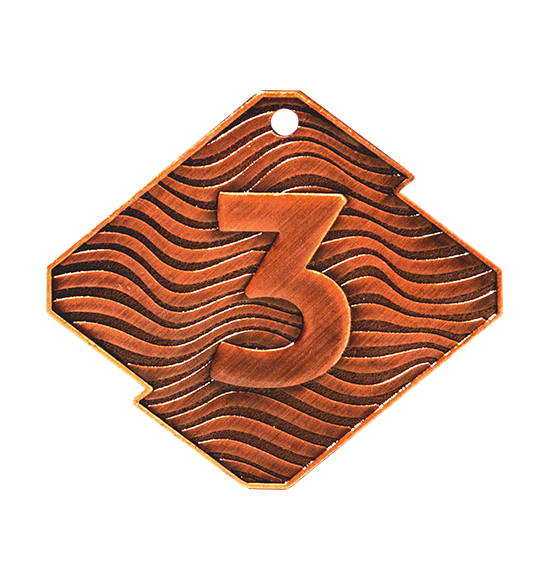 Q23/B medal brąz NUMER 3 seria Rombo
