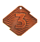 Q23/B medal brąz NUMER 3 seria Rombo
