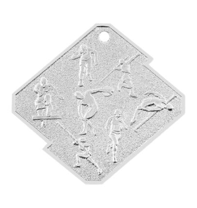 Q13/S medal srebro lekka atletyka seria Rombo
