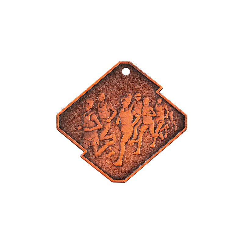 Q14/B medal brąz bieg seria Rombo