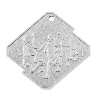 Q14/S medal srebro bieg seria Rombo