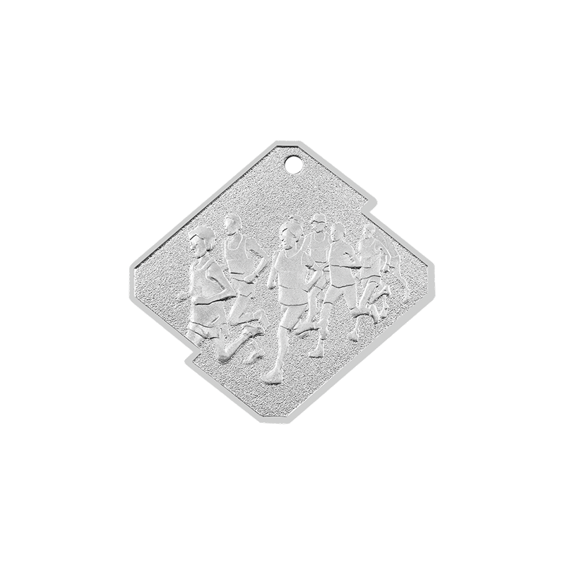 Q14/S medal srebro bieg seria Rombo