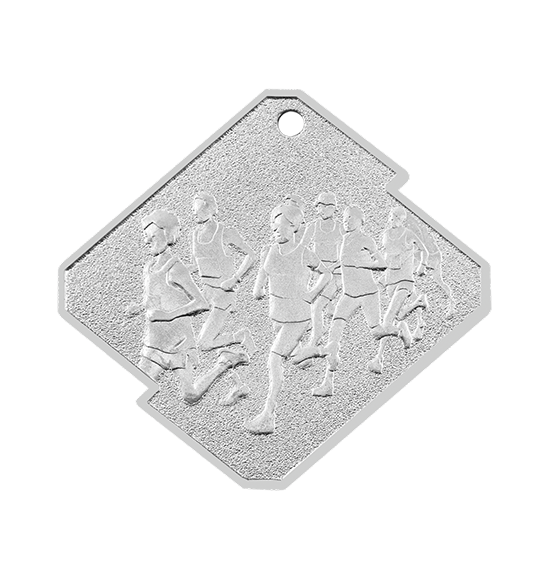 Q14/S medal srebro bieg seria Rombo