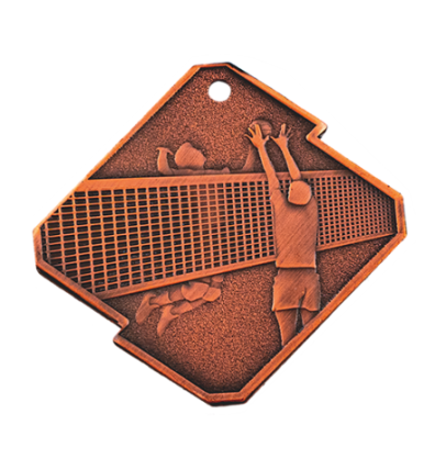 Q16/B medal brąz siatkówka seria Rombo