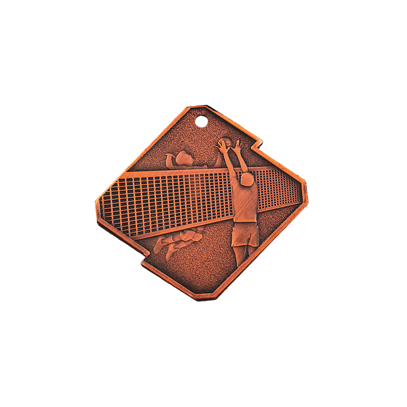 Q16/B medal brąz siatkówka seria Rombo